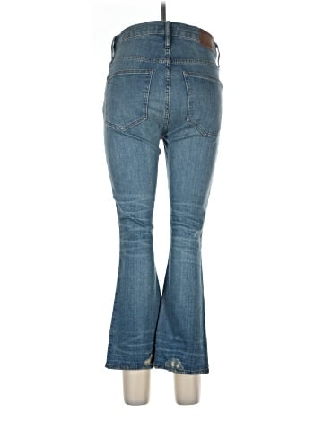 Madewell Cali Demi-Boot Jeans in Bess Wash: Button-Front Edition (view 2)