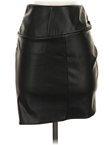 ASTR The Label Faux Leather Skirt (view 1)