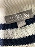 J.Crew 100% Cotton Stripes Ivory Pullover Sweater Size XS - photo 7