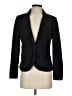 Cartonnier Chevron-herringbone Black Blazer Size 4 - photo 1