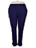 Isaac Mizrahi LIVE! Solid Blue Active Pants Size 20w - photo 1