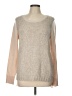 Laila Jayde Color Block Tan Pullover Sweater Size L - photo 1