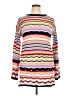 Unbranded 100% Acrylic Stripes Pink Pullover Sweater Size XL - photo 1