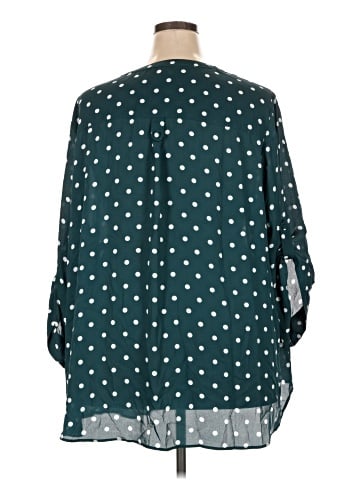 Torrid 3/4 Sleeve Blouse (view 2)