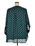 Torrid 100% Polyester Polka Dots Teal 3/4 Sleeve Blouse Size 5X Plus (5) - photo 2
