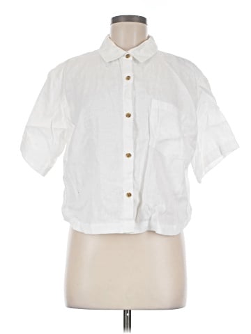 Athleta Short Sleeve Button-Down Shirt (view 1)