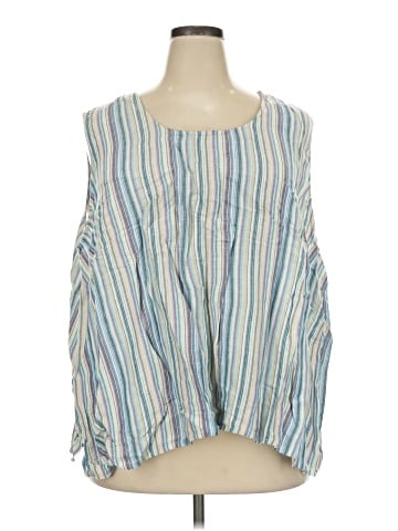Maggie Barnes Sleeveless Blouse (view 1)