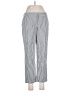 J.Crew 100% Cotton Stripes Gray Casual Pants Size 6 - photo 1