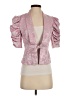 Betsey Johnson Paisley Pink Blazer Size 4 - photo 1