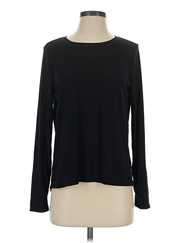 Pre-owned Mondetta Long Sleeve T-shirt In Black