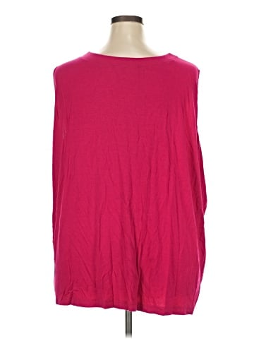 Ulla Popken Sleeveless T-Shirt (view 2)