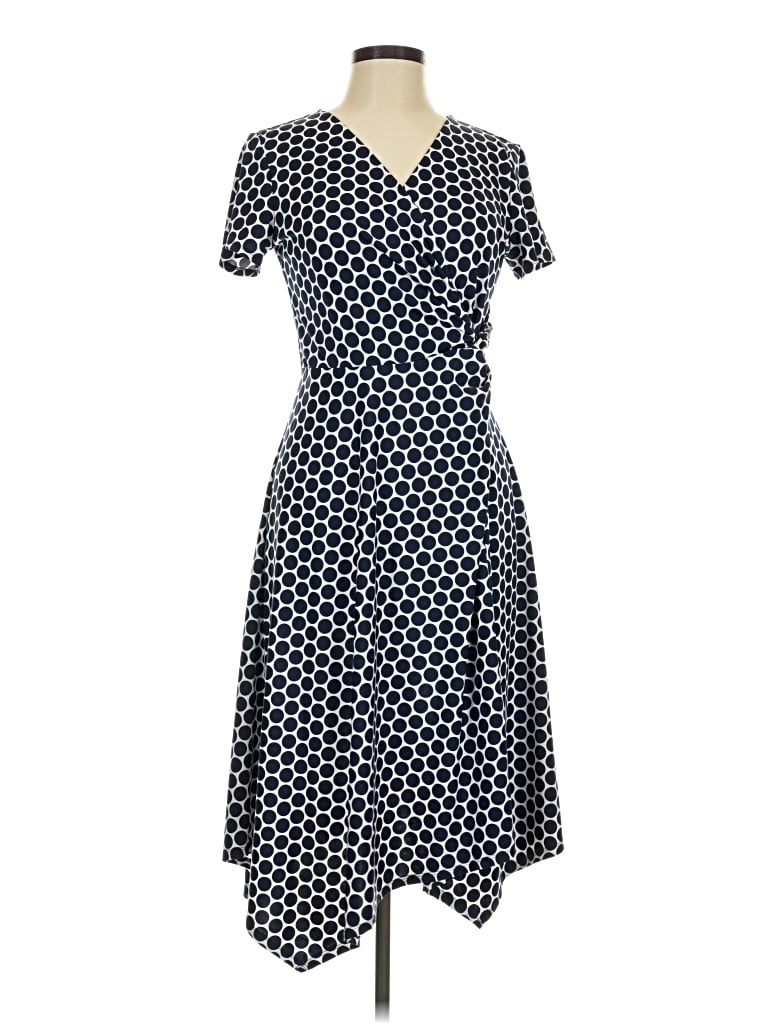 Pre-owned Tacera Casual Dress In Blue
