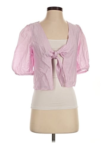 Lulus Short Sleeve Blouse (view 1)