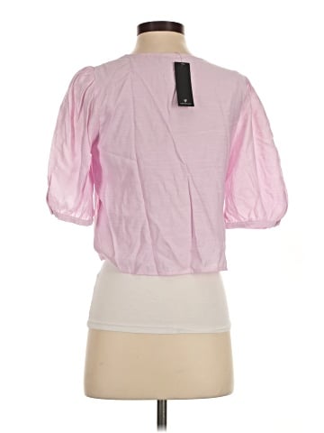 Lulus Short Sleeve Blouse (view 2)