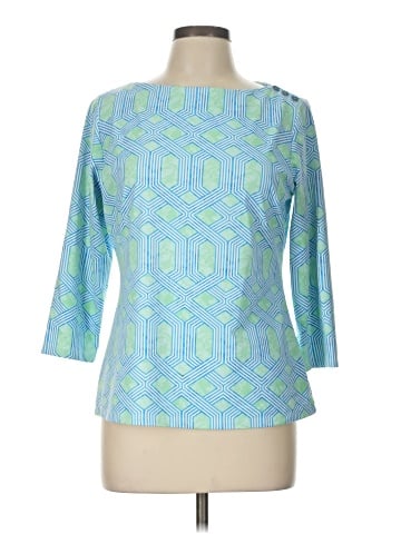 J. McLaughlin 3/4 Sleeve T-Shirt (view 1)