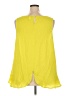 Torrid Yellow Sleeveless Blouse Size 3X Plus (3) - photo 2