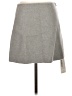 Theory Solid Gray Wool Skirt Size 4 - photo 1