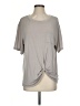 Zella Gray Short Sleeve Top Size S - photo 1
