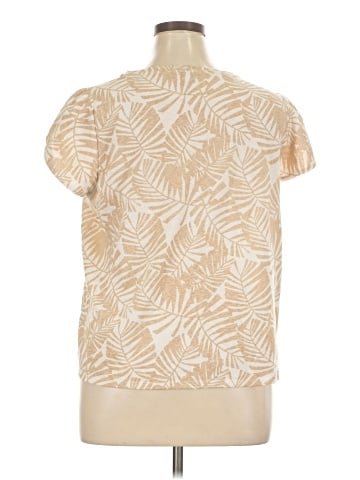 Ann Taylor LOFT Short Sleeve Blouse (view 2)