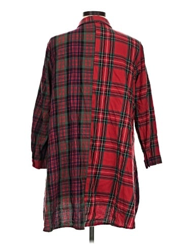 Zara 3/4 Sleeve Button-Down Shirt (view 2)