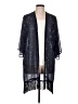 Hot Topic 100% Polyester Blue Kimono Size Lg (0) - photo 1