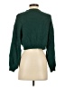 Shein 100% Acrylic Green Turtleneck Sweater Size S - photo 2