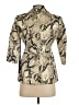Bebe Animal Print Gold Blazer Size 2 Petite - photo 2
