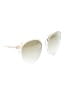 Stella McCartney Ivory Sunglasses One size - photo 1