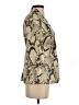 Bebe Animal Print Gold Blazer Size 2 Petite - photo 4