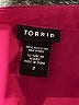 Torrid 100% Polyester Burgundy Sleeveless Blouse Size 2X Plus (2) - photo 7