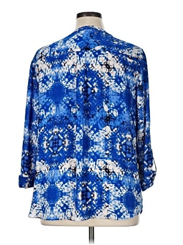 JM Collection 3/4 Sleeve Blouse (view 2)