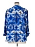 JM Collection 100% Polyester Blue 3/4 Sleeve Blouse Size XL - photo 2