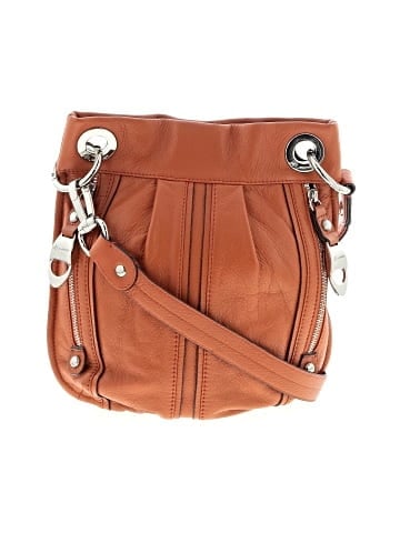 B Makowsky Leather Crossbody Bag (view 1)