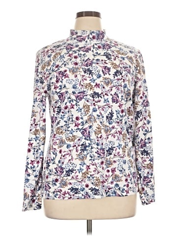 Karen Scott Long Sleeve Turtleneck (view 1)
