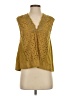 Akemi + Kin Gold Sleeveless Blouse Size XS - photo 1