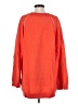 Poof! 100% Cotton Orange Pullover Sweater Size S - photo 2