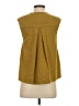 Akemi + Kin Gold Sleeveless Blouse Size XS - photo 2