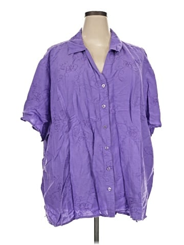 Maggie Barnes Short Sleeve Blouse (view 1)
