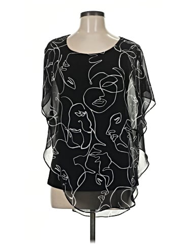 Joseph Ribkoff Short Sleeve Blouse (view 1)