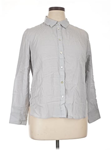 Madewell Crinkled Button-Up Shirt (view 1)
