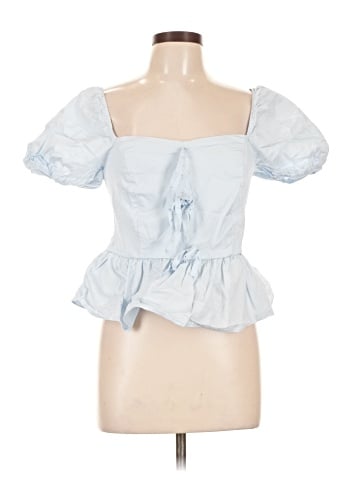 Francesca's Short Sleeve Blouse (view 1)