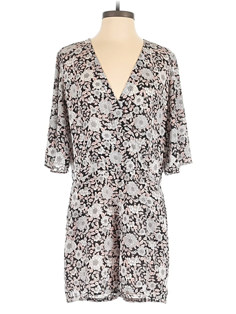 Pre-owned Dalia Romper In Gray