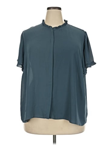 T Tahari Short Sleeve Blouse (view 1)