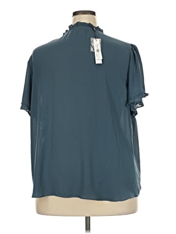 T Tahari Short Sleeve Blouse (view 2)