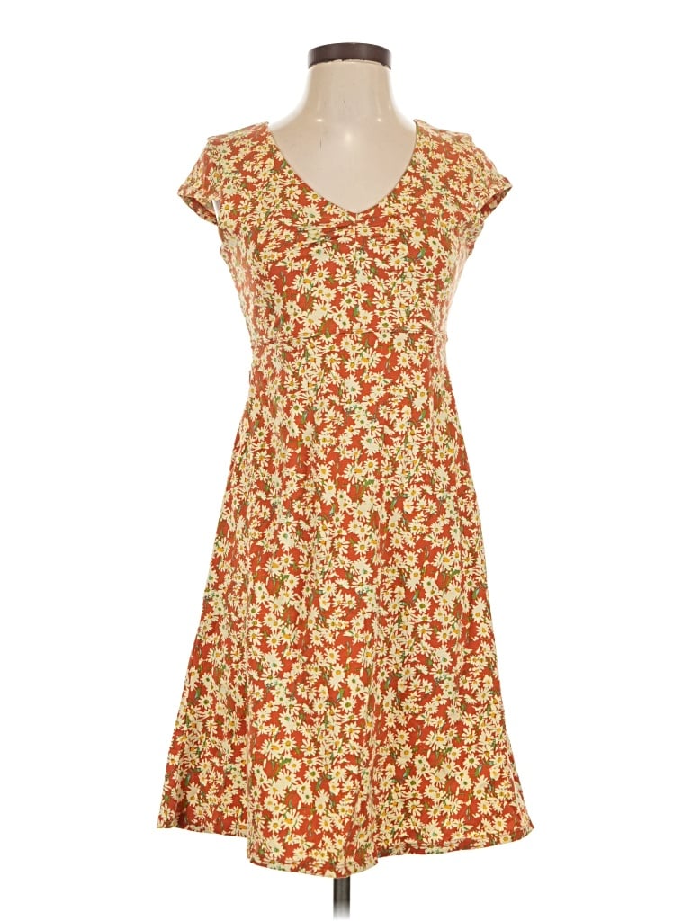 Pre-owned Toad And Co Casual Dress In Orange