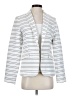 Adrienne Vittadini 100% Polyester Stripes White Blazer Size S - photo 1