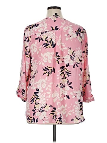 JM Collection 3/4 Sleeve Blouse (view 2)