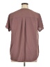 Torrid Brown Short Sleeve Blouse Size 1X Plus (1) - photo 2