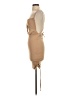 Shein Solid Tan Cocktail Dress Size 2 - photo 5