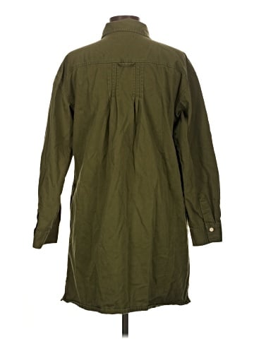 Madewell Mini Shirtdress in (Re)generative Chino (view 2)